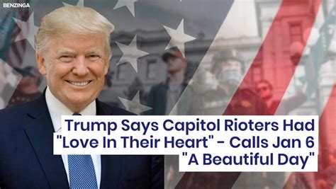 Trump on CNN says Jan. 6 rioters had 'love in their heart'